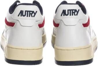 Autry 01 Open Mid Capsule Sneakers Wit Heren