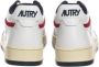 Autry Open Mid Man Leat Leat Synthetisch Leren Sneakers Wit Heren - Thumbnail 10