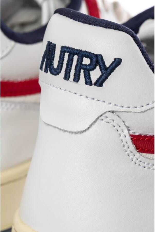 Autry 01 Open Mid Capsule Sneakers Wit Heren