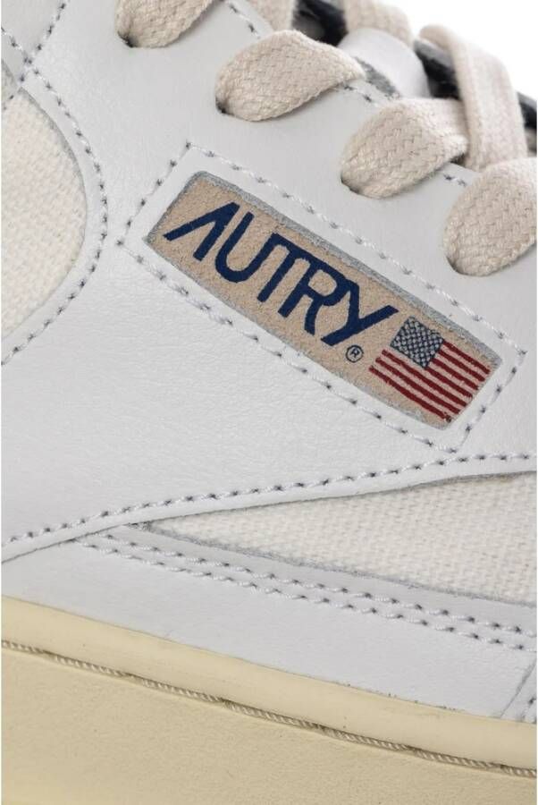 Autry 01 Open Mid Capsule Sneakers Wit Heren