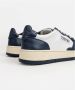 Autry Vintage-geïnspireerde witte en groene leren sneakers White - Thumbnail 14
