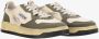 Autry Witte Olijfgroene Panel Sneakers Multicolor Heren - Thumbnail 11