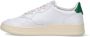 Autry Groene Tab Sneakers Vintage-stijl Sneaker met geperforeerde neus en leren tong White Heren - Thumbnail 5