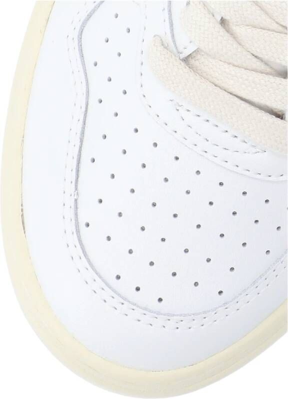 Autry Witte Sneakers Wit Heren