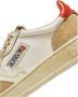 Autry Witte Panelled Lage Top Sneakers Multicolor Heren - Thumbnail 6