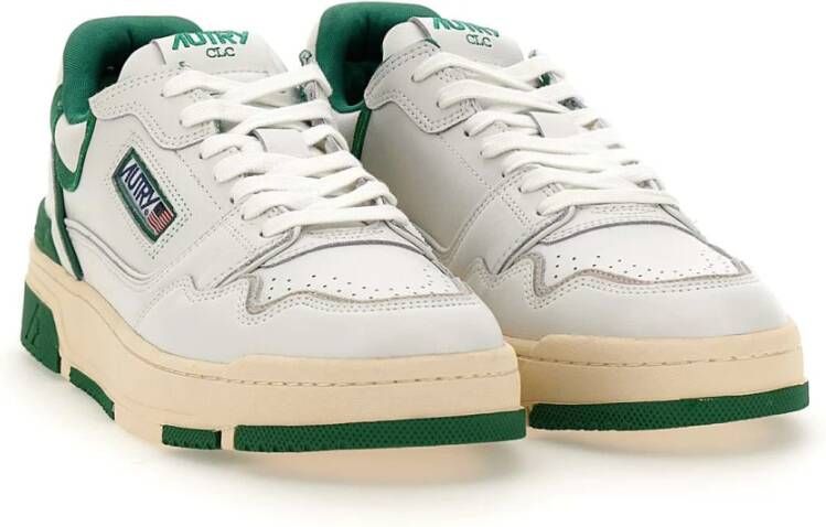 Autry Witte Sneakers Wit Heren