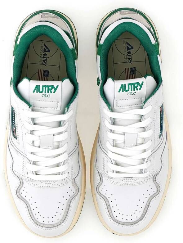 Autry Witte Sneakers Wit Heren