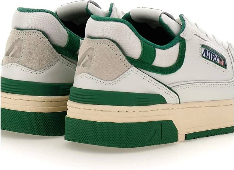 Autry Witte Sneakers Wit Heren