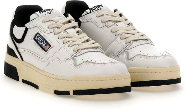 Autry Witte Sneakers Wit Heren