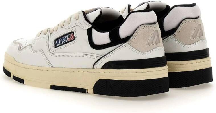 Autry Witte Sneakers Wit Heren