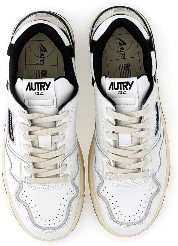 Autry Witte Sneakers Wit Heren