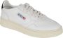 Autry Witte bruine leren sneakers Vintage geïnspireerd ontwerp Wit - Thumbnail 2