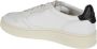 Autry Witte bruine leren sneakers Vintage geïnspireerd ontwerp Wit - Thumbnail 3