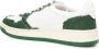 Autry Witte Groene Leren Sneakers met Geperforeerde Neus Green - Thumbnail 7