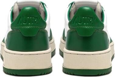 Autry Vintage Bicolor Leren Sneakers Wit Heren