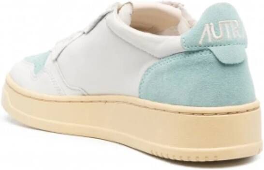 Autry Medallist Low Blauwe Babysneakers Wit Unisex