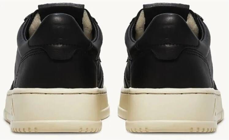 Autry "Medalist Leren Sneakers" Zwart Heren