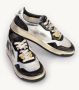 Autry Vintage Gestippelde Sneakers Zwart Heren - Thumbnail 3