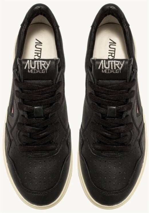 Autry Medalist Low Sneakers Zwart Heren