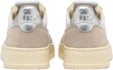 Autry Sportieve Wit Zilver Sneakers