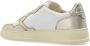 Autry Witte Platina Leren Sneakers Vintage-geïnspireerd Wit Dames - Thumbnail 22