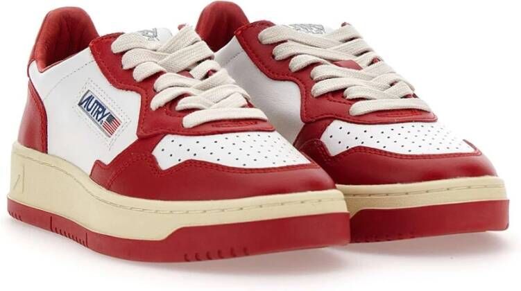 Autry Stijlvolle Damessneakers Red Dames