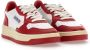 Autry Vintage lage leren sneakers met Amerikaanse vlag detail Rood - Thumbnail 8
