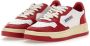Autry Vintage lage leren sneakers met Amerikaanse vlag detail Rood - Thumbnail 10