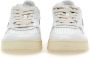 Autry Witte Leren Sneakers met Iconische Achterzak White Dames - Thumbnail 4