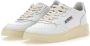 Autry Witte Leren Sneakers met Iconische Achterzak White Dames - Thumbnail 5