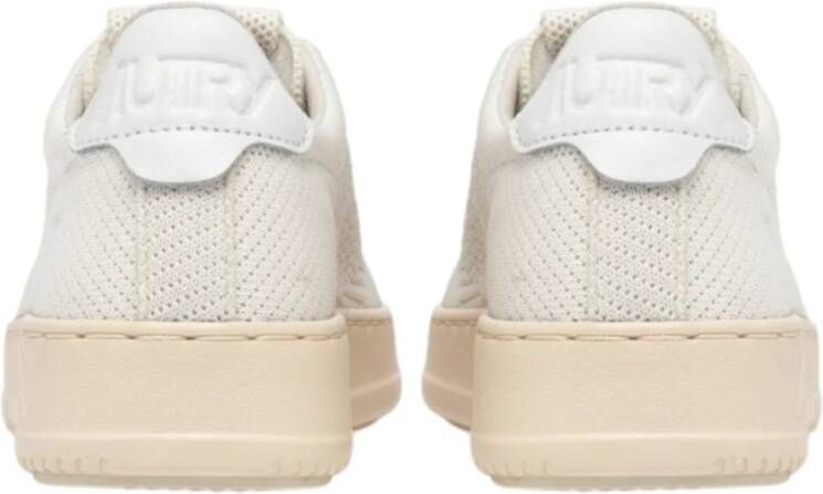 Autry Stijlvolle Sneakers voor Mannen Beige Dames