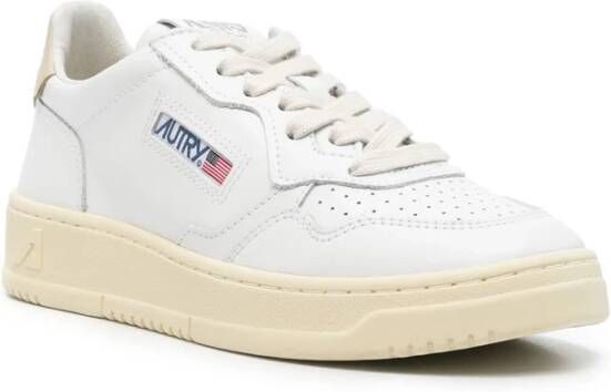 Autry Witte Leren Sneakers met Logodetails - Foto 2