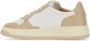 Autry International Low-Top Sneakers baskets medalist en cuir 6 in beige - Thumbnail 20