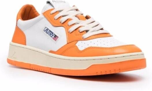 Autry Stijlvolle Sneakers Wb06 Orange Heren - Schoenen.nl
