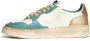 Autry Stijlvolle Wit Zilverblauwe Sneakers - Thumbnail 2