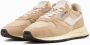 Autry Beige Nylon Sneakers met Suède Inzet Multicolor - Thumbnail 8