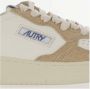 Autry Vintage Medalist Low Sneakers Wit Zand - Thumbnail 4