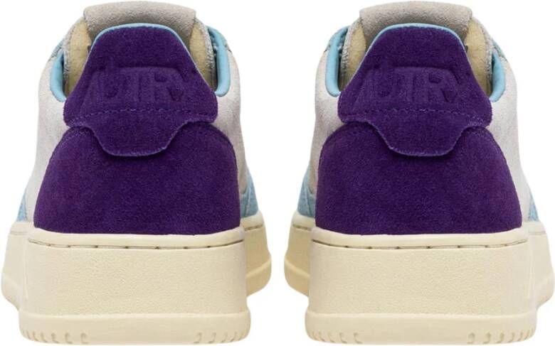 Autry Suède Lage Top Prestaties Schoenen Multicolor Dames