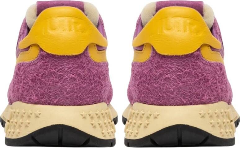 Autry Suede Net Rose Schoenen Pink Dames
