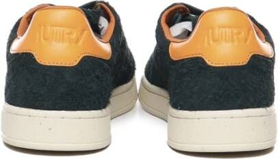 Autry Suede Sneakers met Perforaties Black Heren