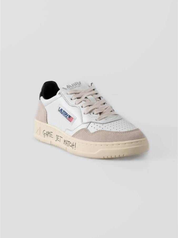 Autry Tennisschoenen in vintage stijl Ma04 White Dames