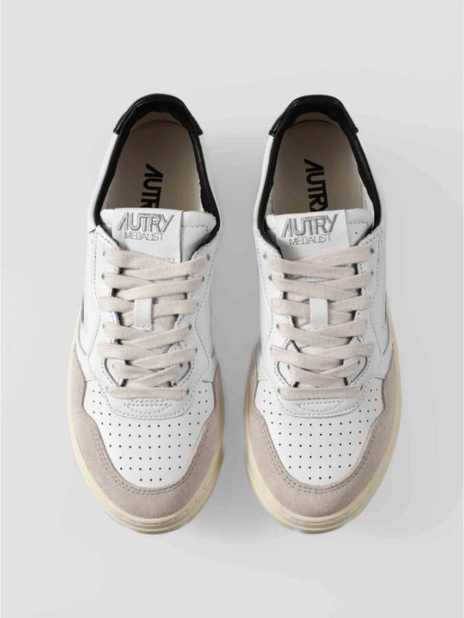 Autry Tennisschoenen in vintage stijl Ma04 White Dames