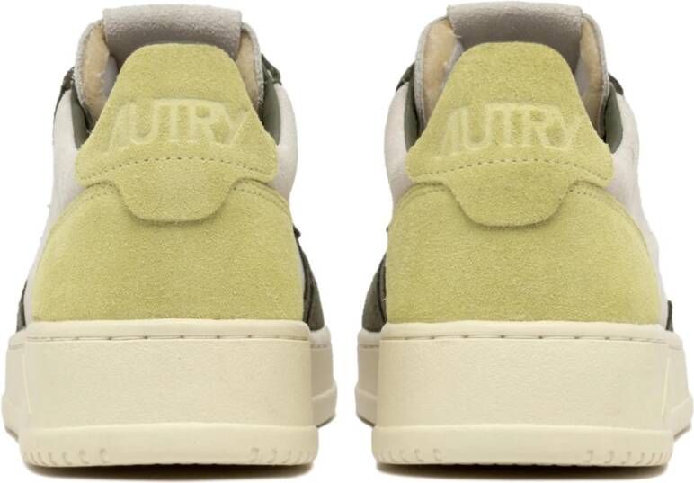 Autry Tricolor Suède Medalist Sneakers Multicolor Heren