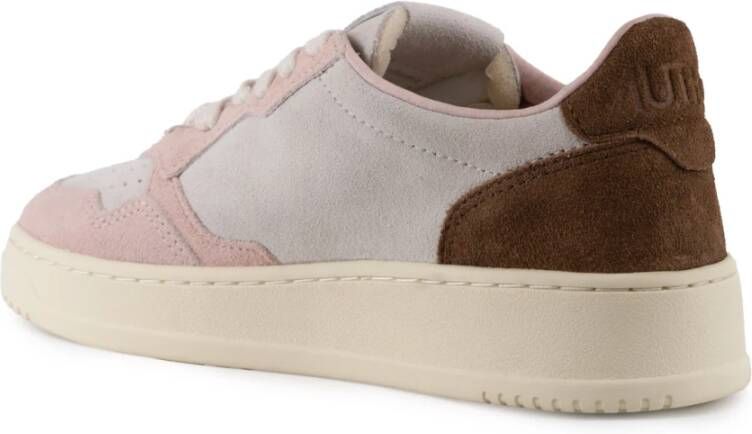 Autry Tricolor Suède Sneakers voor Dames Multicolor Dames
