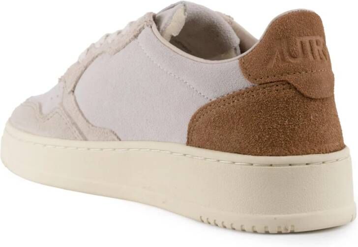 Autry Tricolor Suède Sneakers voor vrouwen Multicolor Dames
