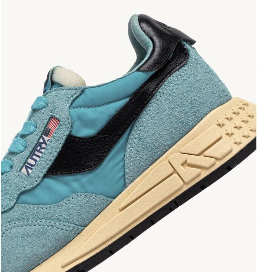 Autry Turquoise Platte Schoenen