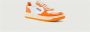 Autry Tweekleurige Leren Lage Sneakers White Heren - Thumbnail 16