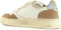 Autry Vintage Beige Sneakers met Suède Detail Beige Dames - Thumbnail 2