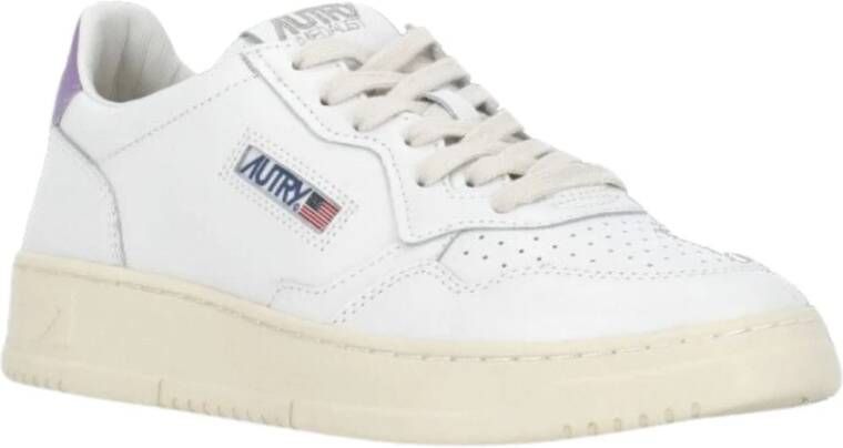 Autry Vintage-geïnspireerde Lage Sneakers White Dames