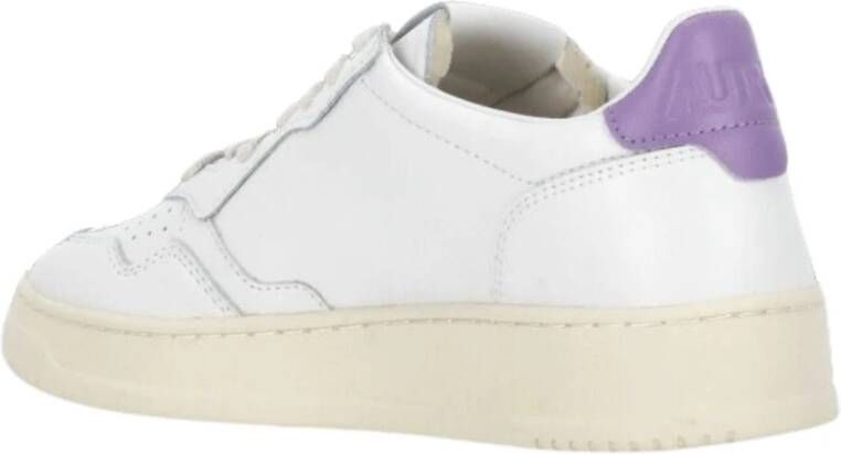 Autry Vintage-geïnspireerde Lage Sneakers White Dames